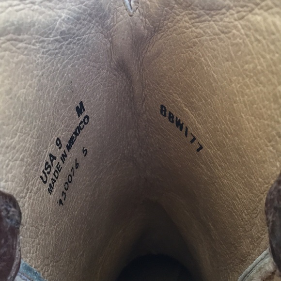 Shyanne Leather Western Cowboy Boots 9 - Picture 17 of 17